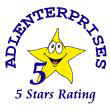 5 Stars Rating at Adlenterprises.com