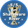 SharewareRiver.com: 5 of 5 points