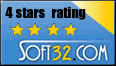 Soft32.com: 4 Stars rating