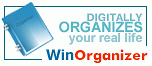 WinOrganizer: personal organizer software